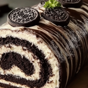 Bánh bông lan cuộn nhân kem